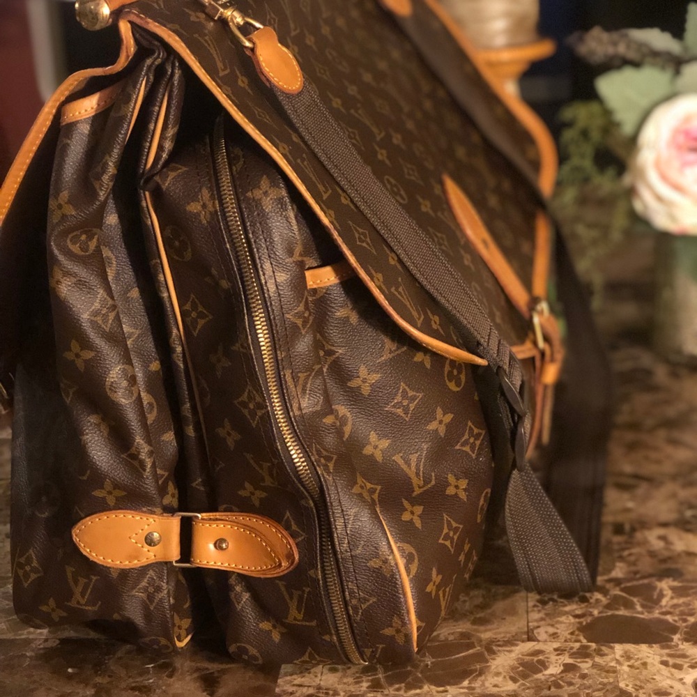 AUTH Louis Vuitton Sac Chasse AMAZING VINTAGE XLNT - Picture 8 of 8